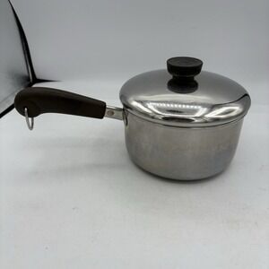 Revere Ware 1 1/2 Qt 1.5 Quart‎ Sauce Pan Pot With Lid USA